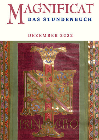 MAGNIFICAT Dezember 2022 (als digitale Ausgabe) Thema des Monats: "Lamm Gottes"