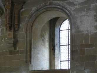 Fenster im Kloster Maulbronn