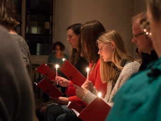 Vespergottesdienst auf Burg Rothenfels